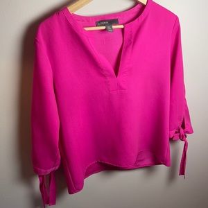 Ohhhh Donna Rocco Pink Blouse size 8